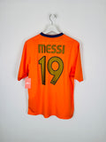 BARCELONA 2006/2008 AWAY FOOTBALL JERSEY - MESSI #19 (M)