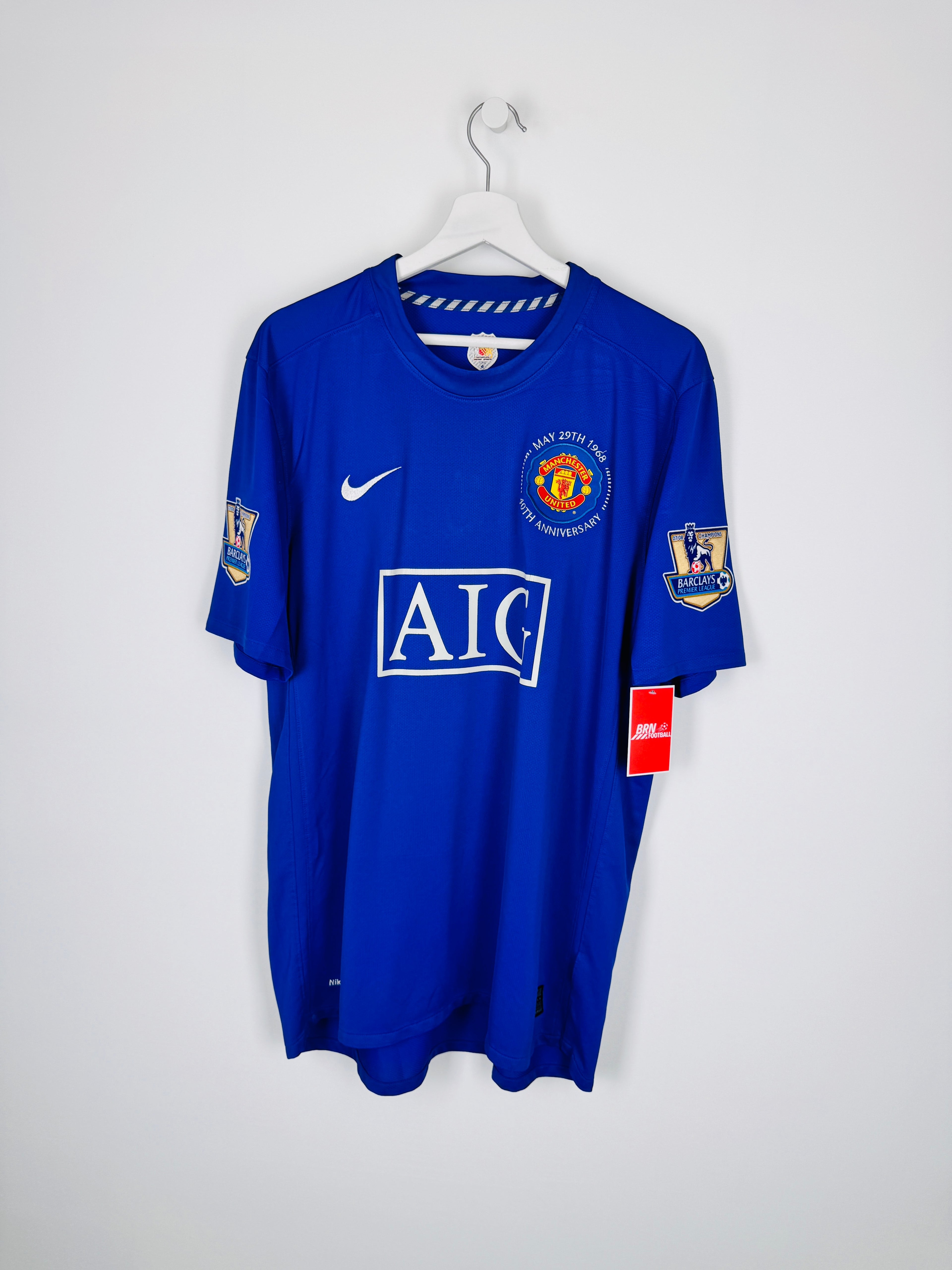 MAILLOT DE FOOTBALL MANCHESTER UNITED 2008/2009 THIRD- CRISTIANO RONALDO #7 (XL)