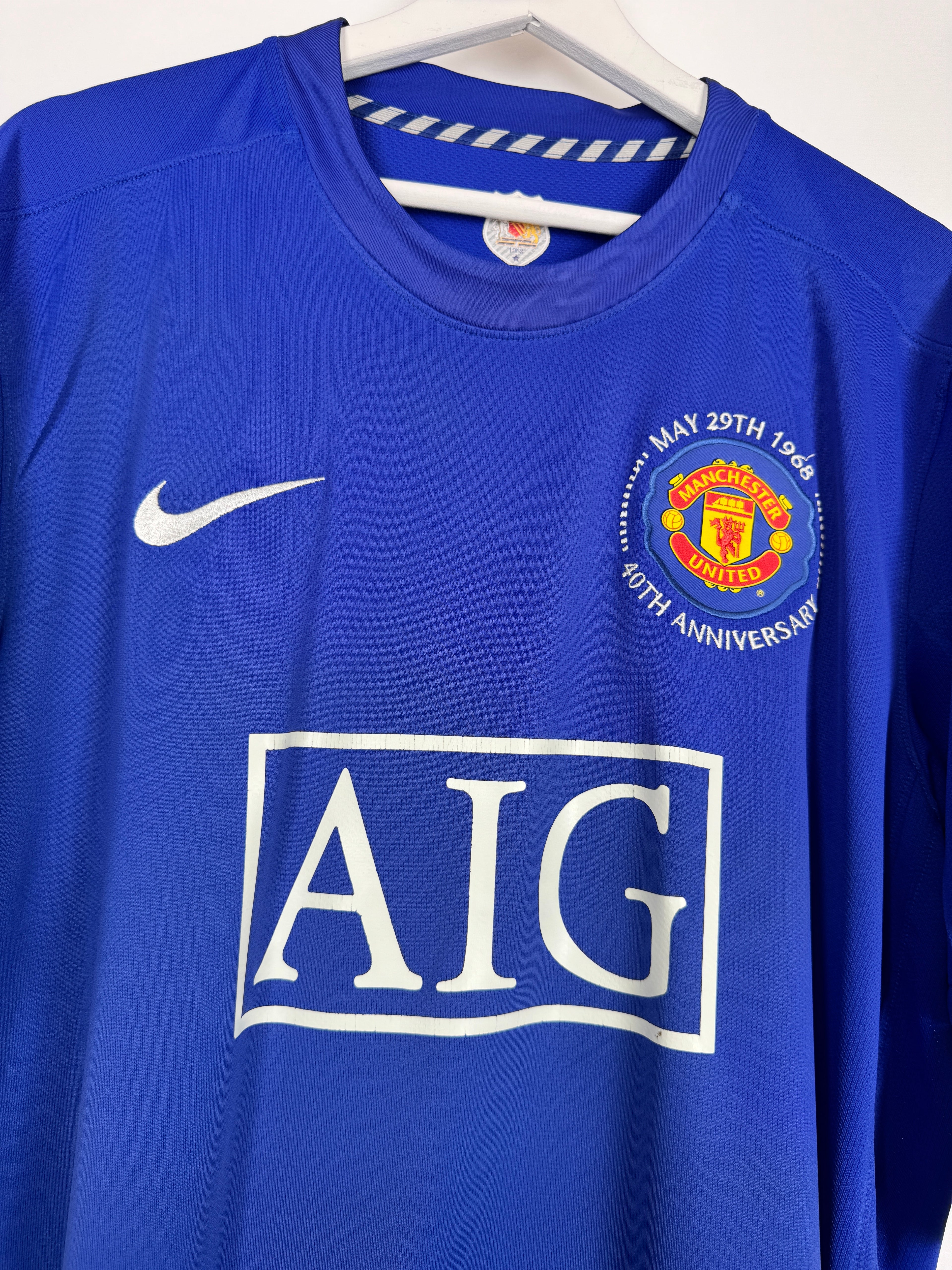 MAILLOT DE FOOTBALL MANCHESTER UNITED 2008/2009 THIRD- CRISTIANO RONALDO #7 (XL)