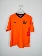 BARCELONA 2006/2008 AWAY FOOTBALL JERSEY - MESSI #19 (M)