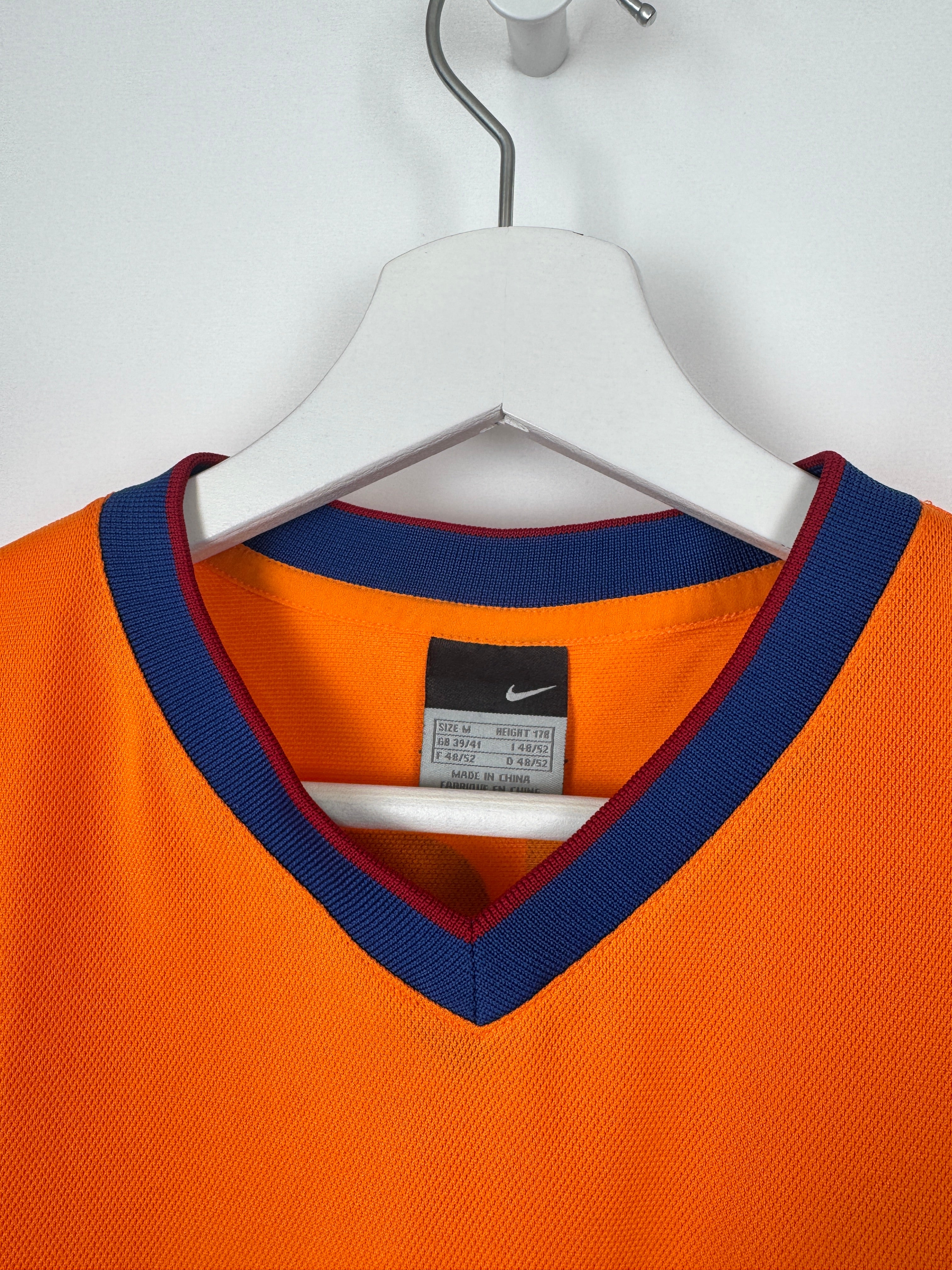 BARCELONA 2006/2008 AWAY FOOTBALL JERSEY - MESSI #19 (M)