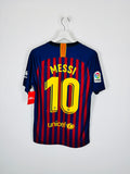 FOOTBALL JERSEY BARCELONA 2018/2019 HOME - MESSI #10 (S)
