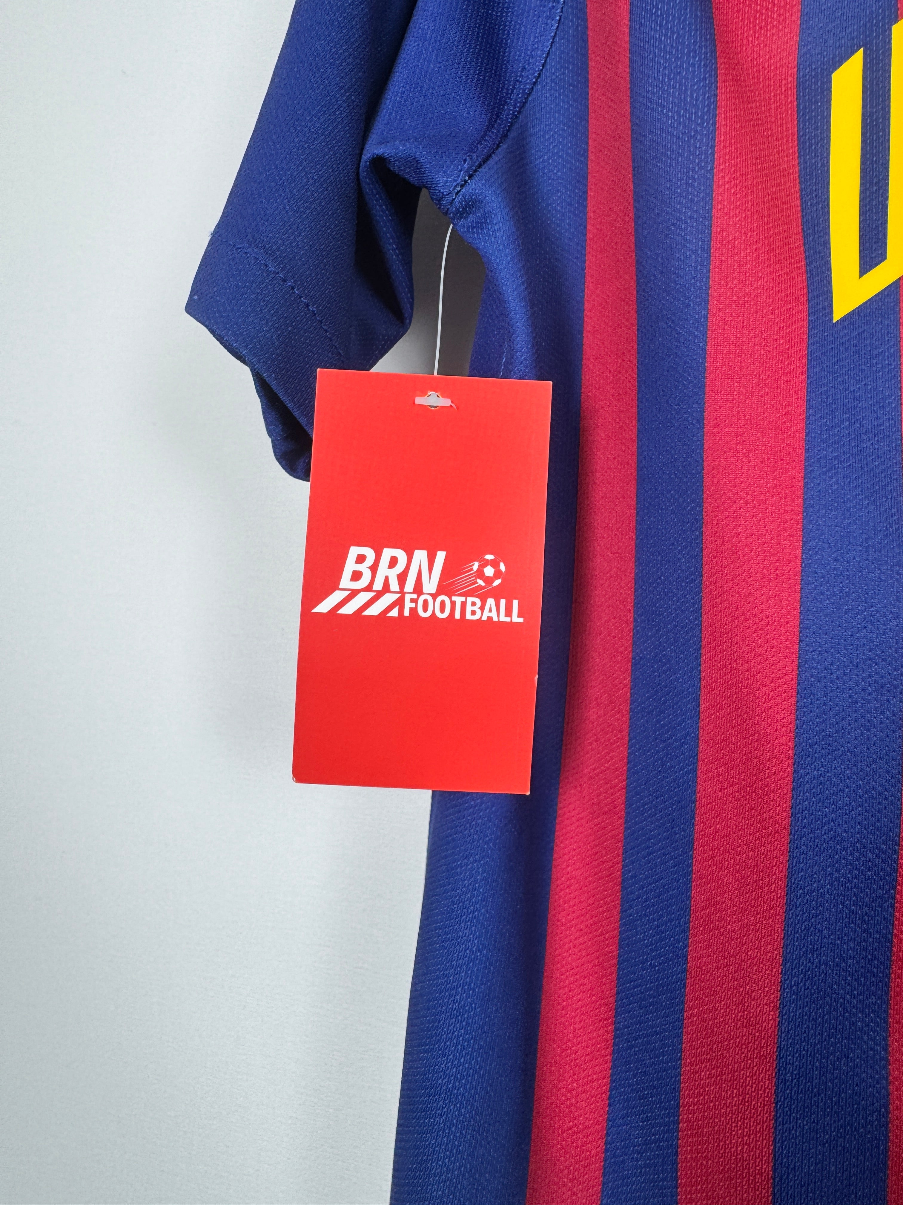 FOOTBALL JERSEY BARCELONA 2018/2019 HOME - MESSI #10 (S)