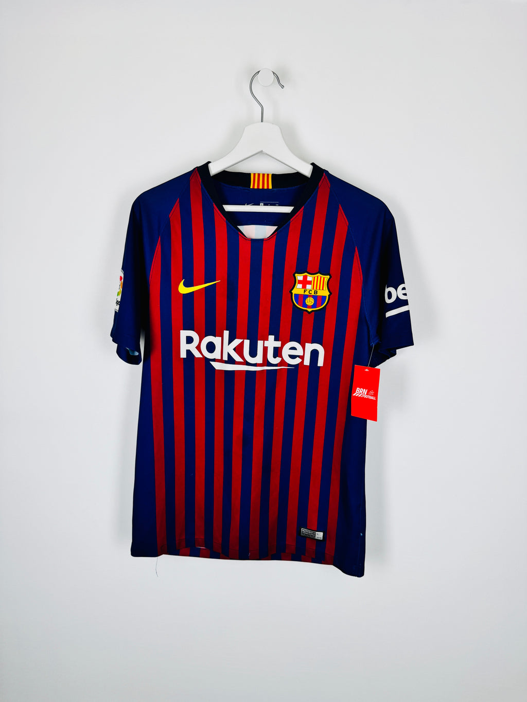 FOOTBALL JERSEY BARCELONA 2018/2019 HOME - MESSI #10 (S)
