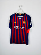 FOOTBALL JERSEY BARCELONA 2018/2019 HOME - MESSI #10 (S)