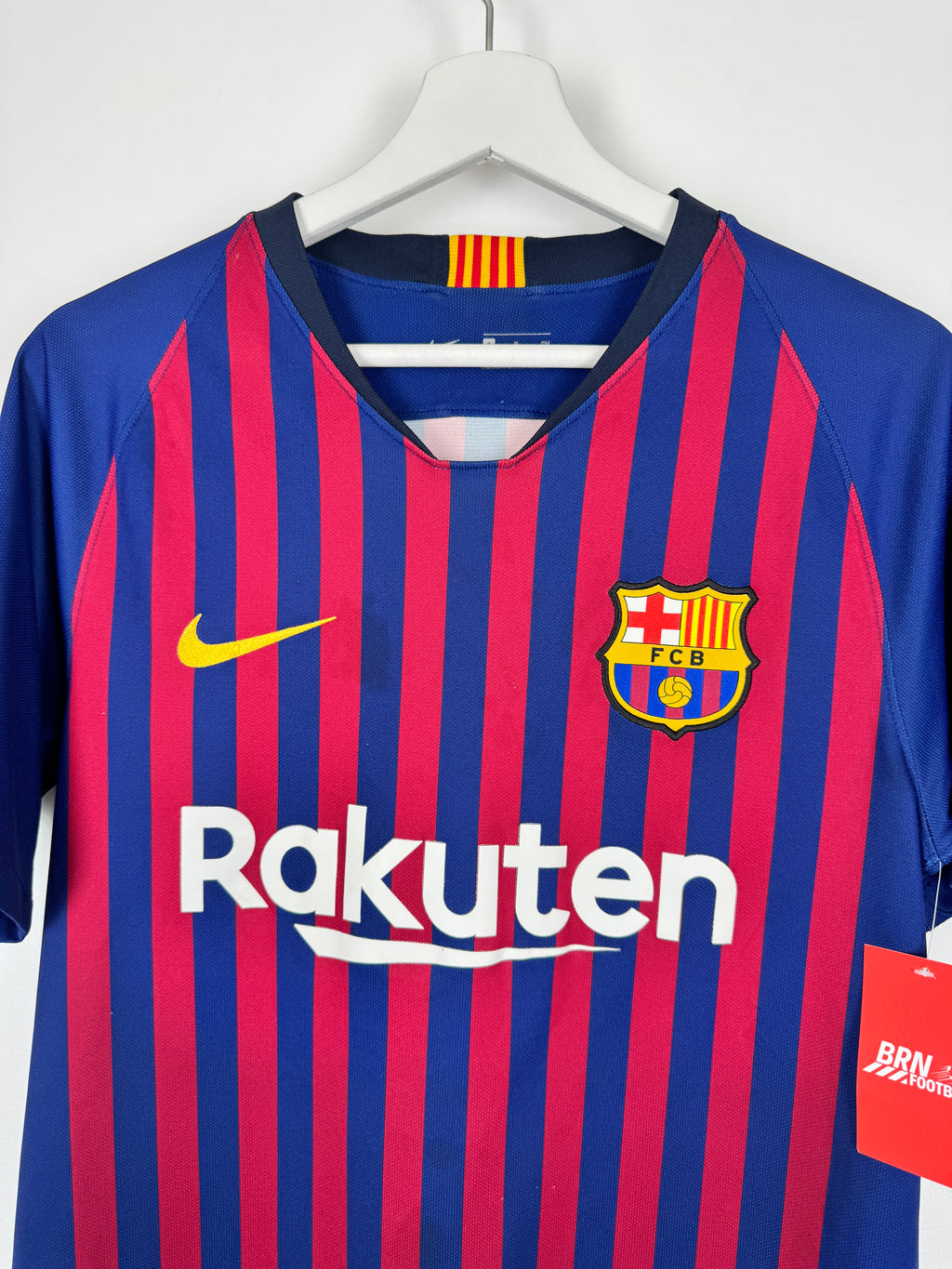 FOOTBALL JERSEY BARCELONA 2018/2019 HOME - MESSI #10 (S)