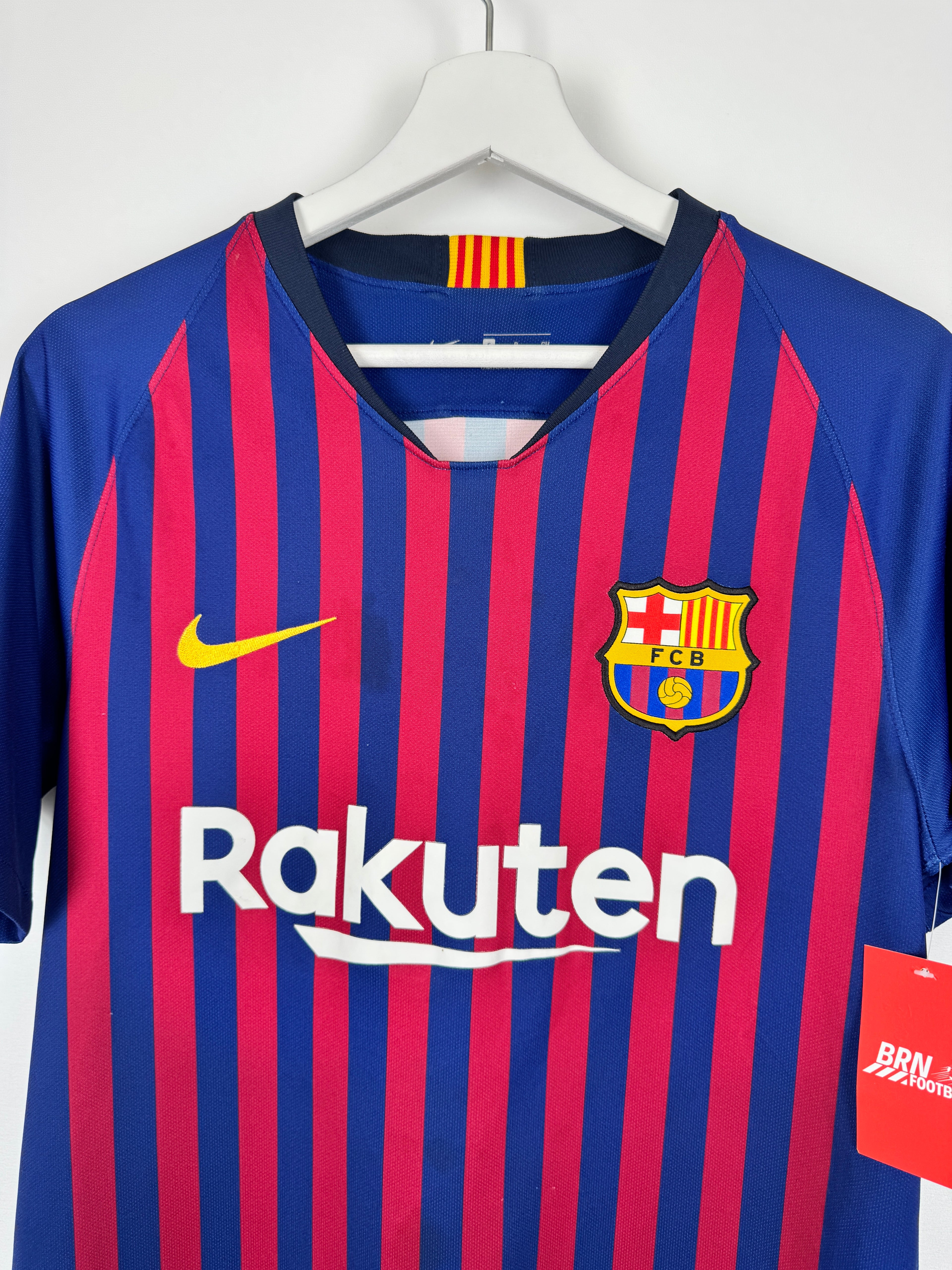 FOOTBALL JERSEY BARCELONA 2018/2019 HOME - MESSI #10 (S)