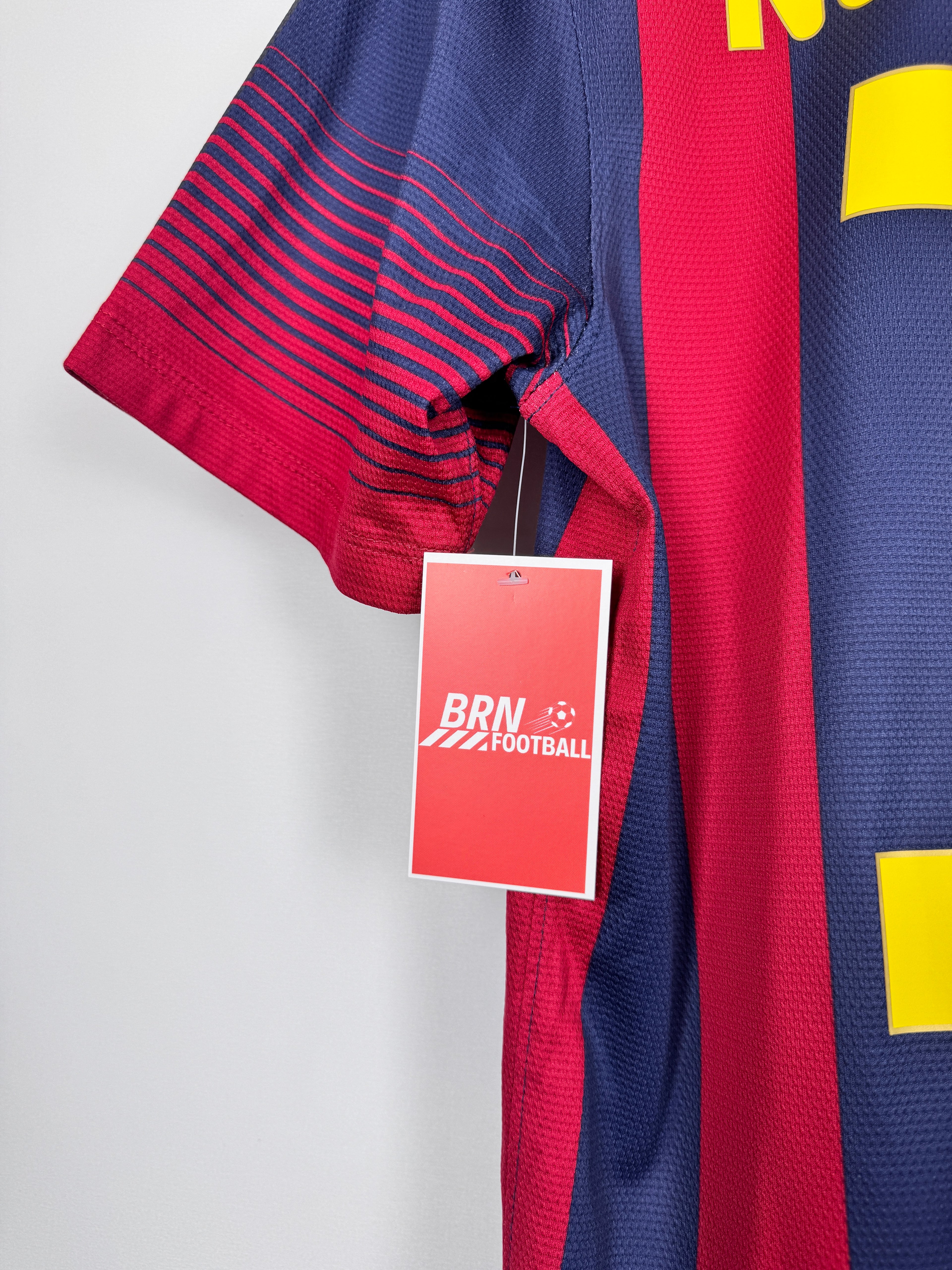 MAILLOT DE FOOTBALL BARCELONE 2013/2014 DOMICILE - NEYMAR JR #11 (S)