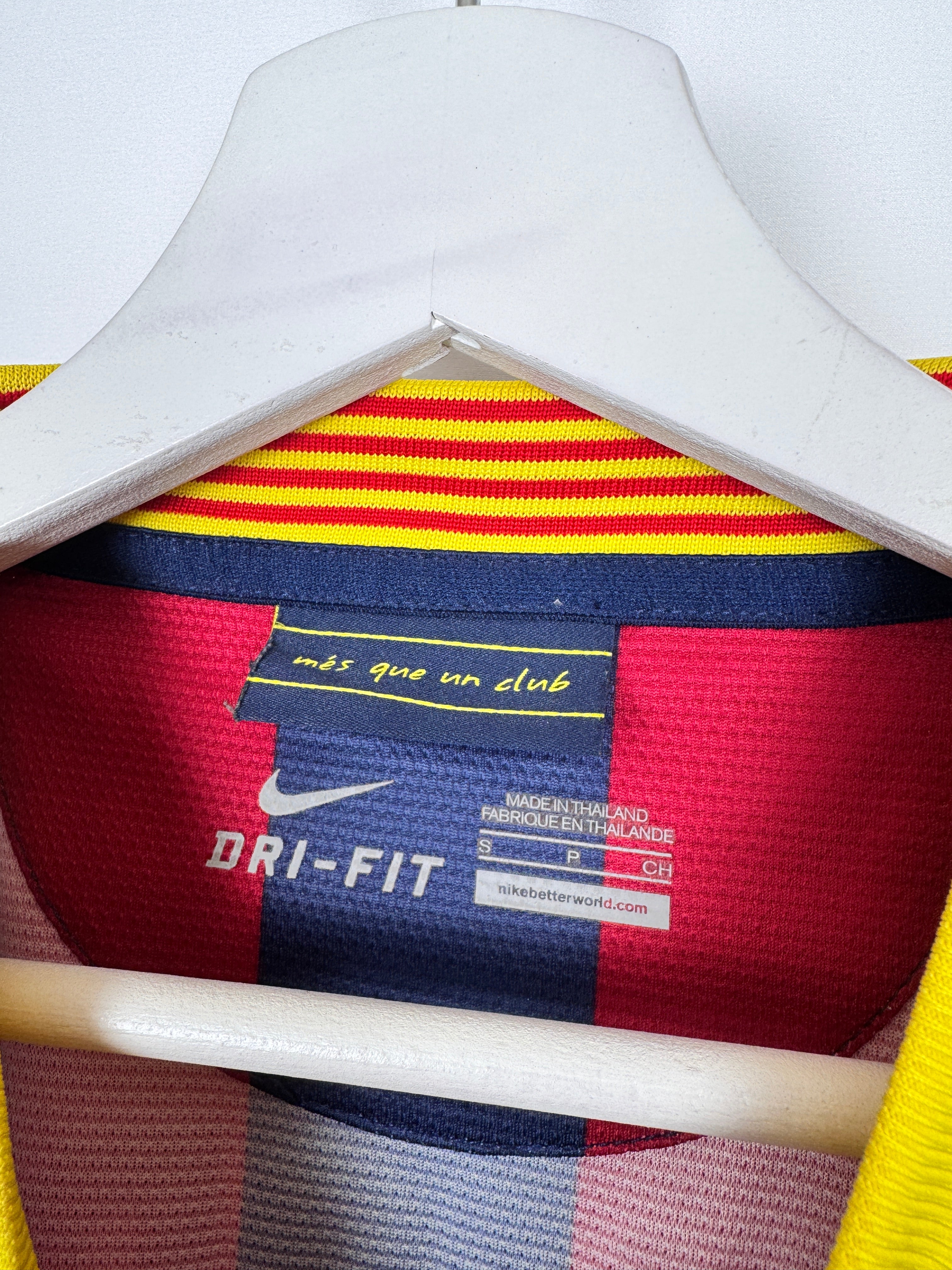 MAILLOT DE FOOTBALL BARCELONE 2013/2014 DOMICILE - NEYMAR JR #11 (S)