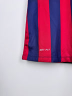 MAILLOT DE FOOTBALL BARCELONE 2013/2014 DOMICILE - NEYMAR JR #11 (S)