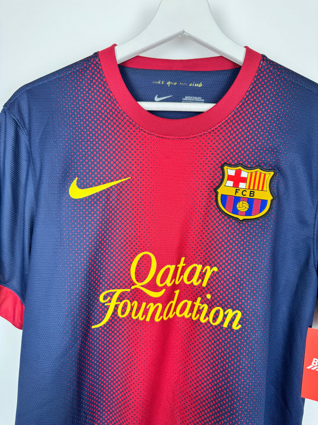 BARCELONA 2012/2013 HOME FOOTBALL JERSEY - MESSI #10 (S)