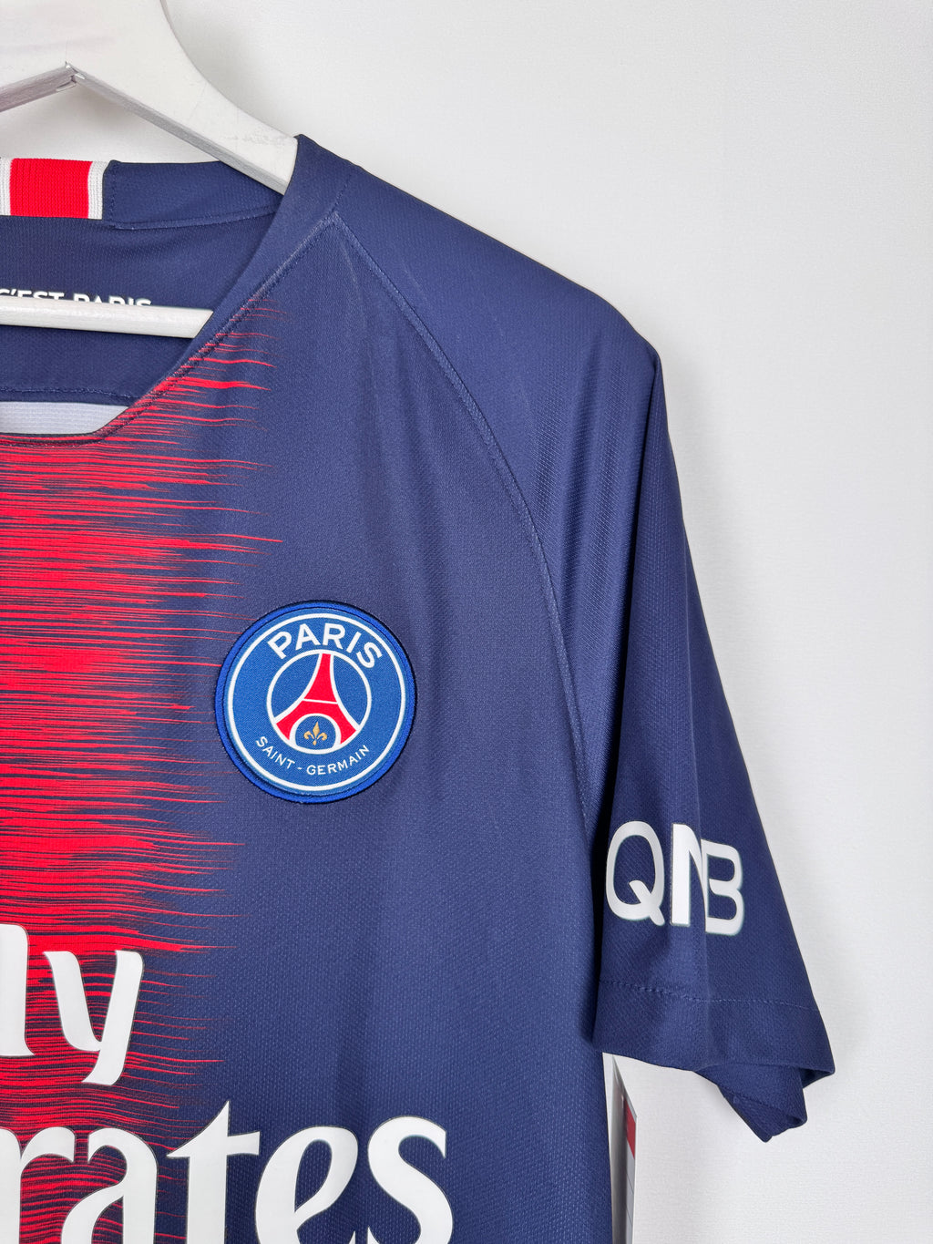 PSG FOOTBALL JERSEY 1997/1998 HOME - NGOTTY #4 (S)