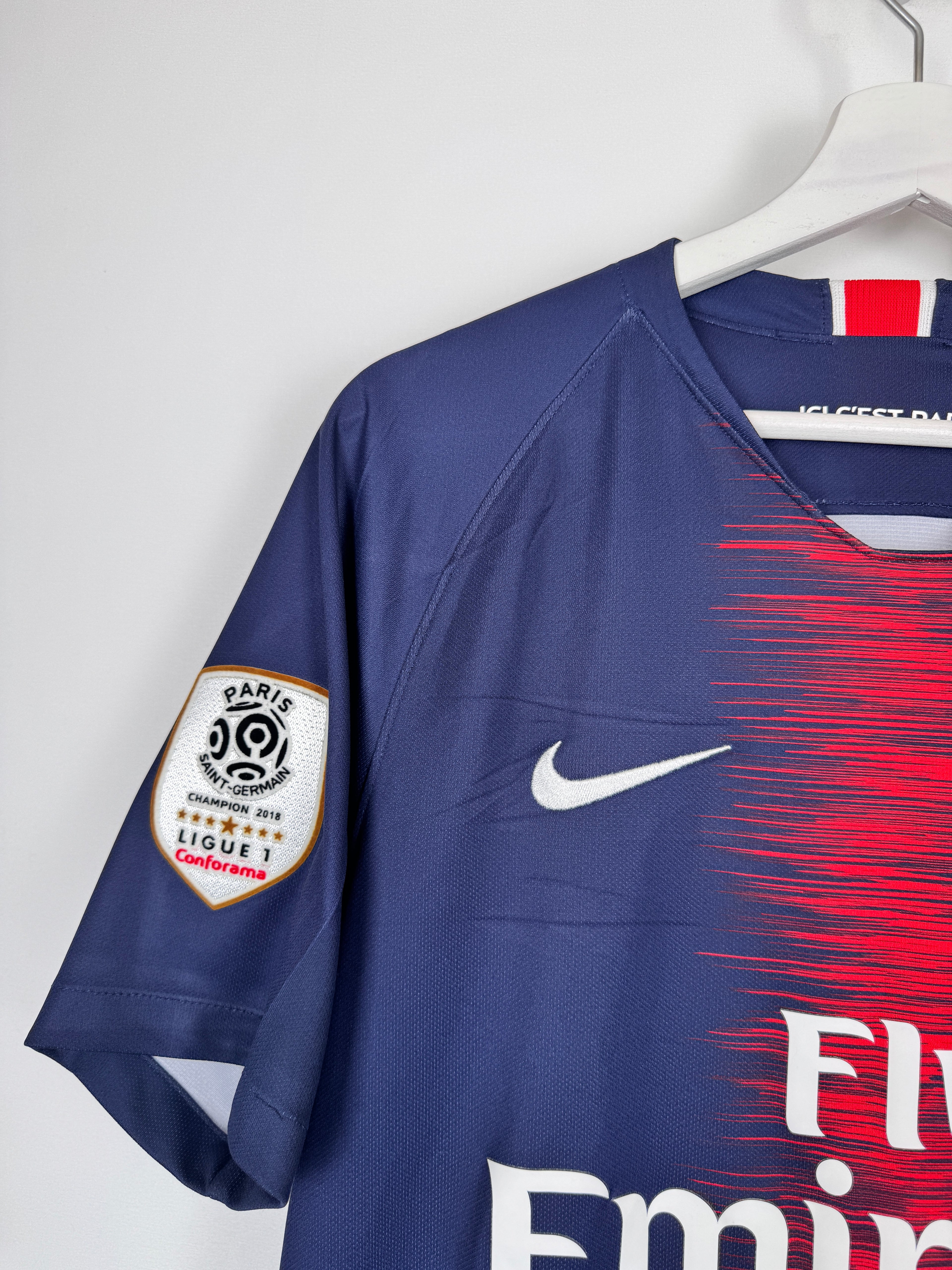 PSG FOOTBALL JERSEY 1997/1998 HOME - NGOTTY #4 (S)