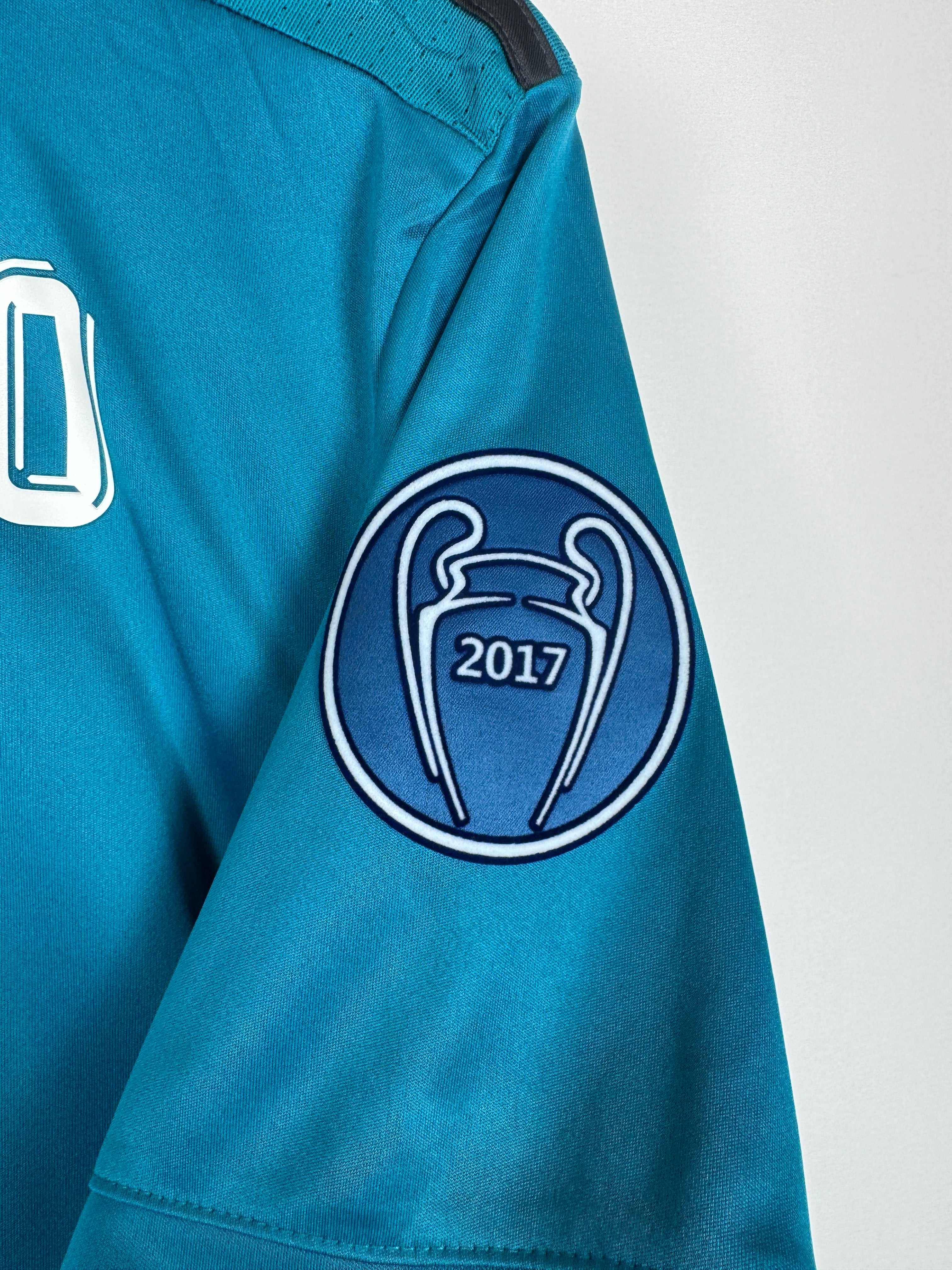 REAL MADRID 2017/2018 THIRD FOOTBALL SHIRT - RONALDO #7 (S)