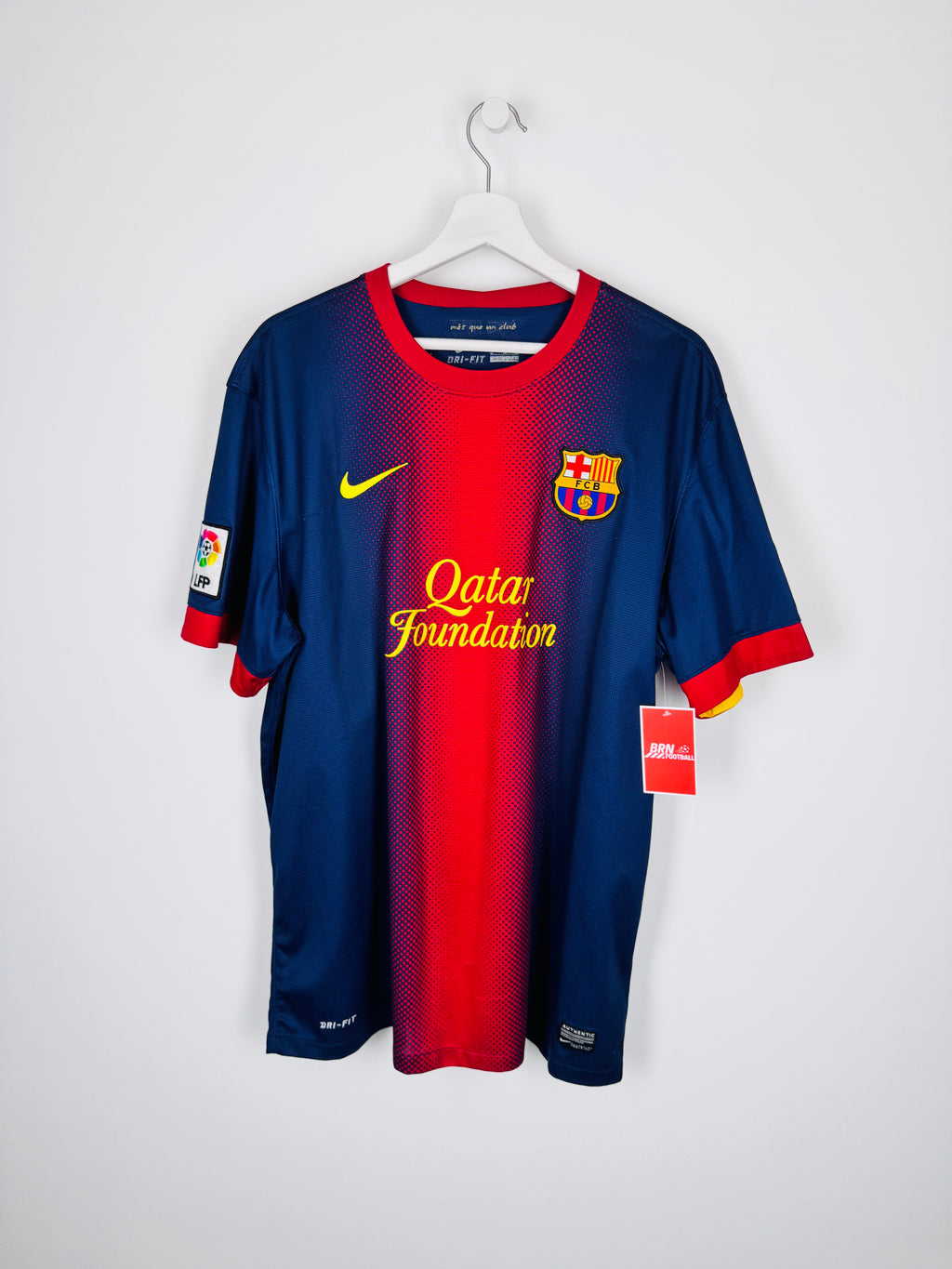 MAILLOT DE FOOTBALL BARCELONE 2012/2013 DOMICILE - LEO MESSI #10 (XL)