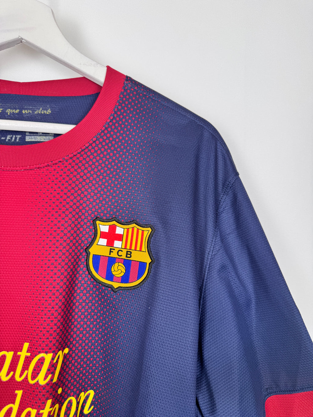 MAILLOT DE FOOTBALL BARCELONE 2012/2013 DOMICILE - LEO MESSI #10 (XL)