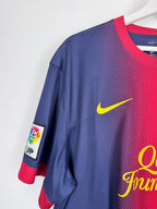 MAILLOT DE FOOTBALL BARCELONE 2012/2013 DOMICILE - LEO MESSI #10 (XL)