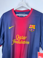 MAILLOT DE FOOTBALL BARCELONE 2012/2013 DOMICILE - LEO MESSI #10 (XL)