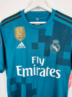 REAL MADRID 2017/2018 THIRD FOOTBALL SHIRT - RONALDO #7 (S)