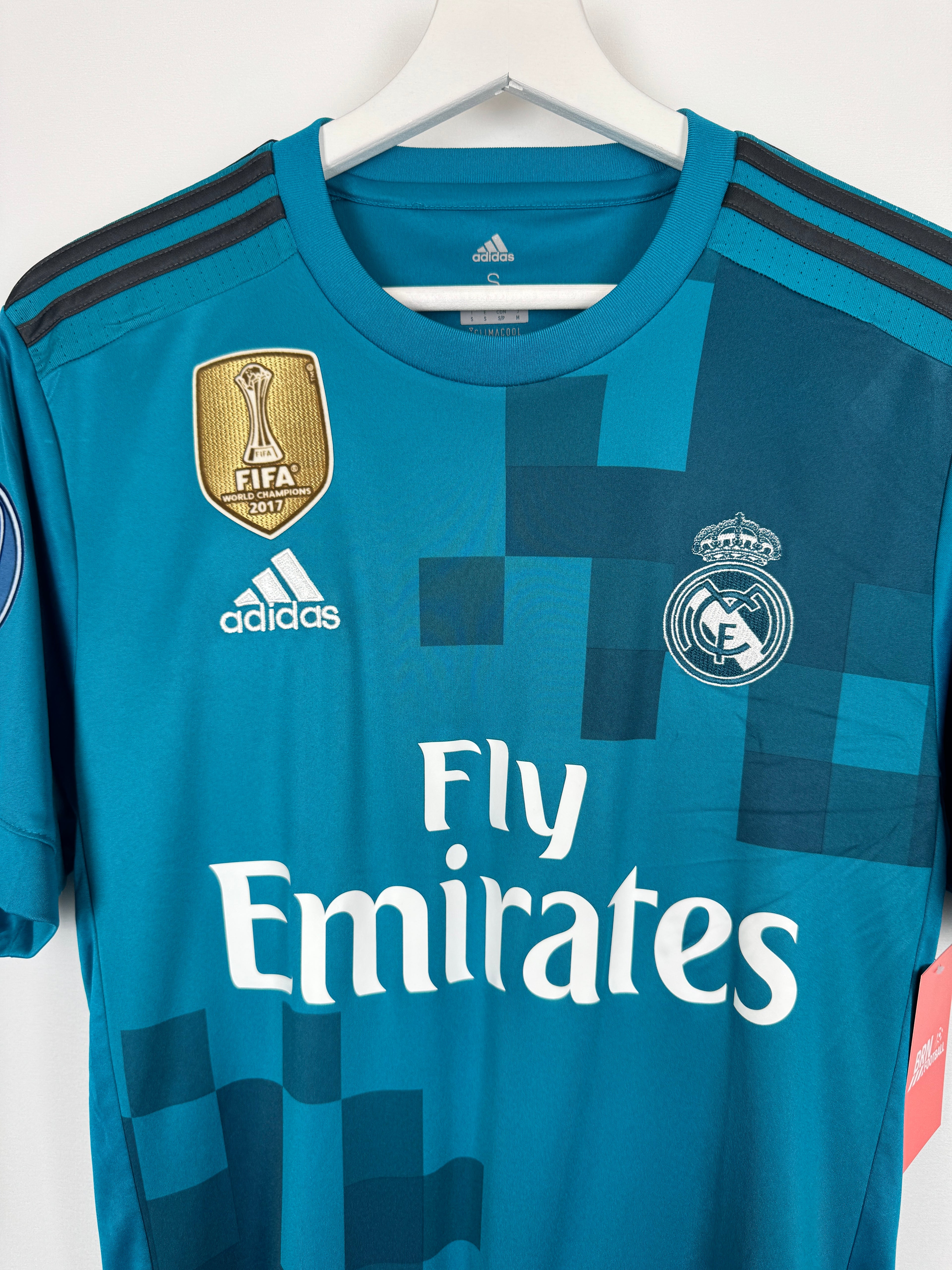 REAL MADRID 2017/2018 THIRD FOOTBALL SHIRT - RONALDO #7 (S)