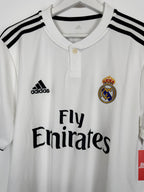 REAL MADRID 2018/2019 HOME FOOTBALL JERSEY - BENZEMA #9 (L)
