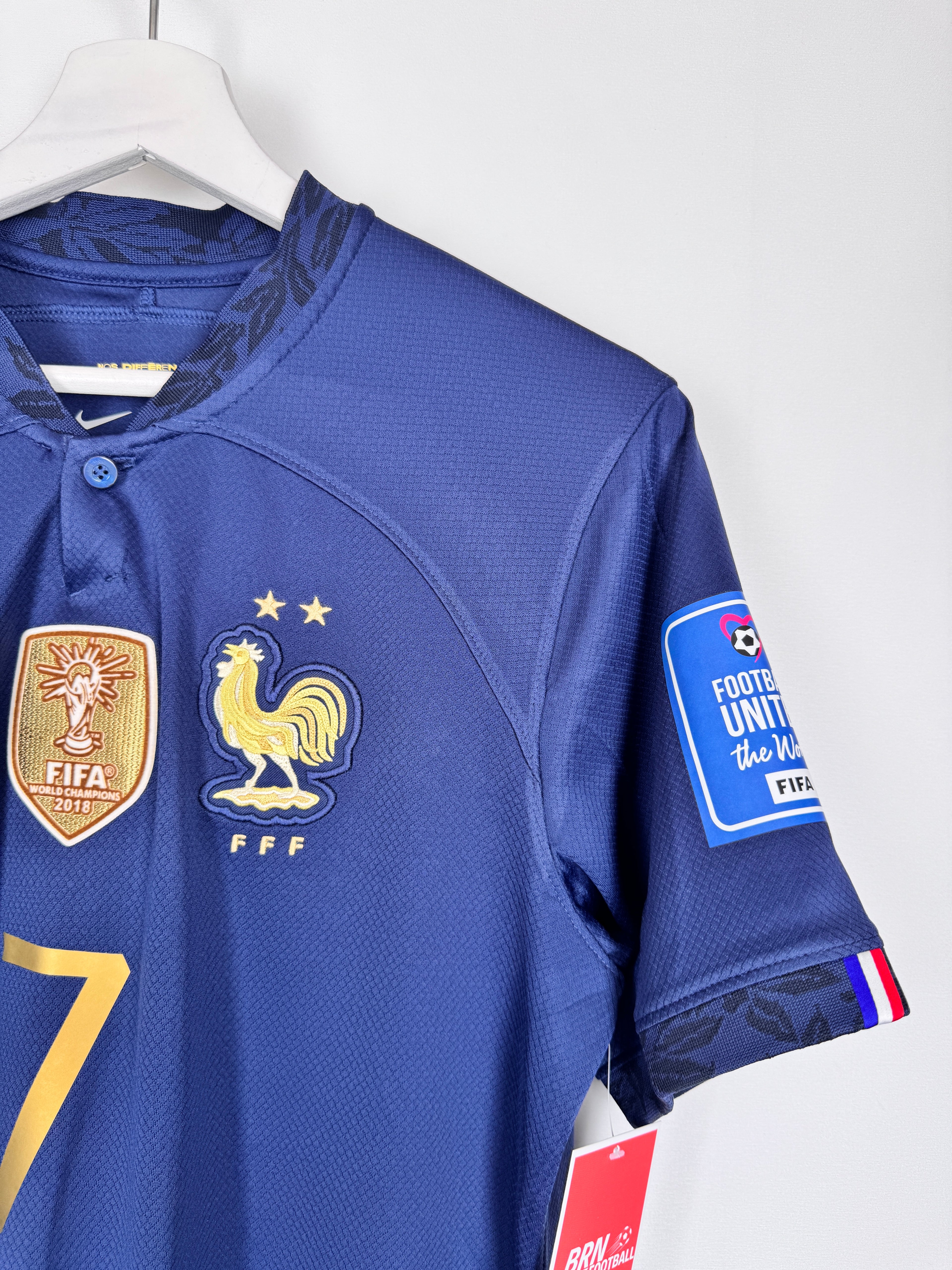 PSG FOOTBALL JERSEY 1997/1998 HOME - NGOTTY #4 (S)
