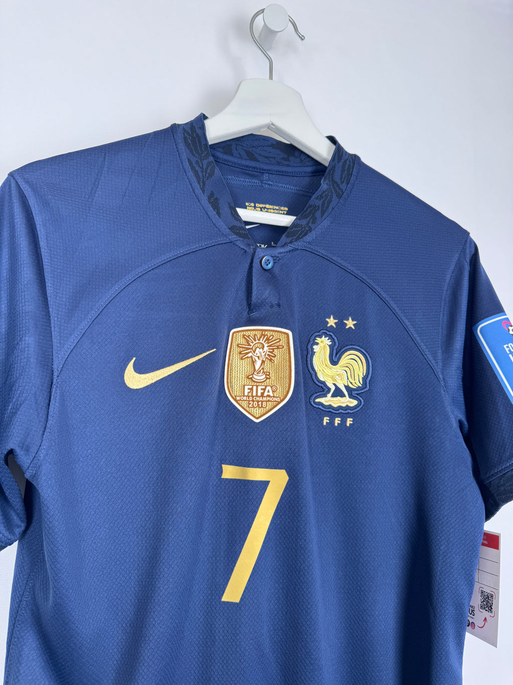 PSG FOOTBALL JERSEY 1997/1998 HOME - NGOTTY #4 (S)