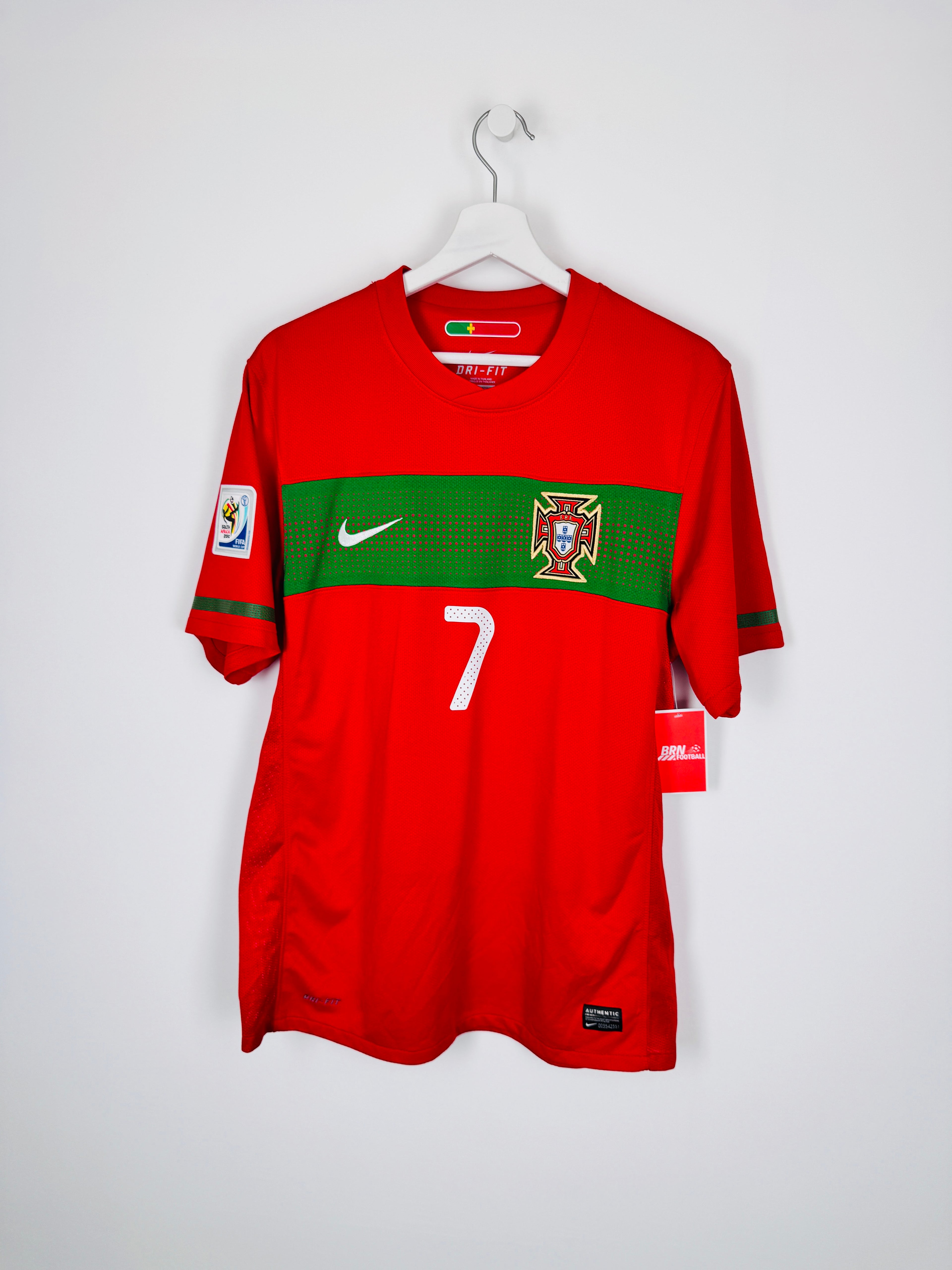 MAILLOT DE FOOTBALL PORTUGAL 2010 DOMICILE - CRISTIANO RONALDO #7 (M)