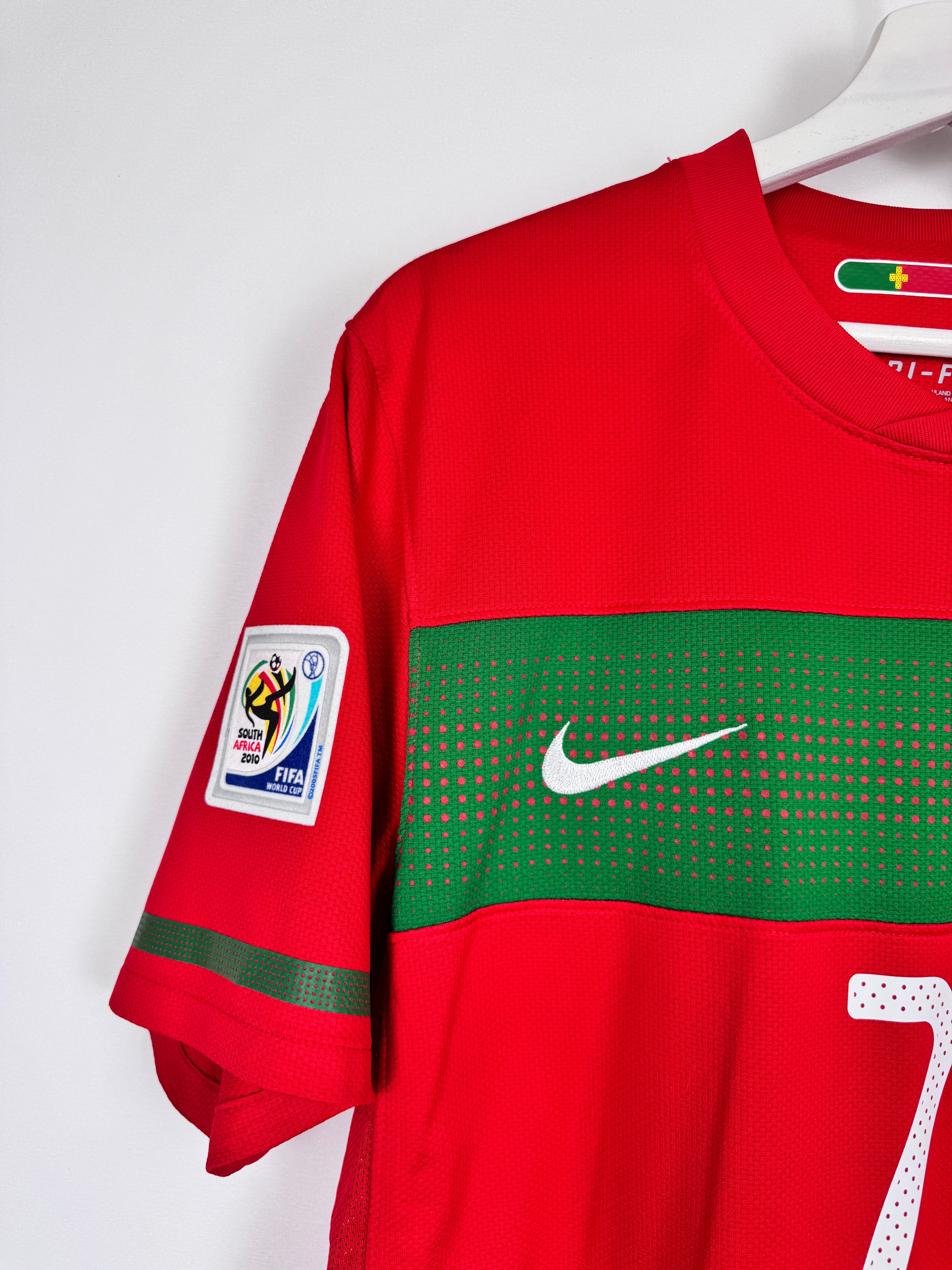 MAILLOT DE FOOTBALL PORTUGAL 2010 DOMICILE - CRISTIANO RONALDO #7 (M)