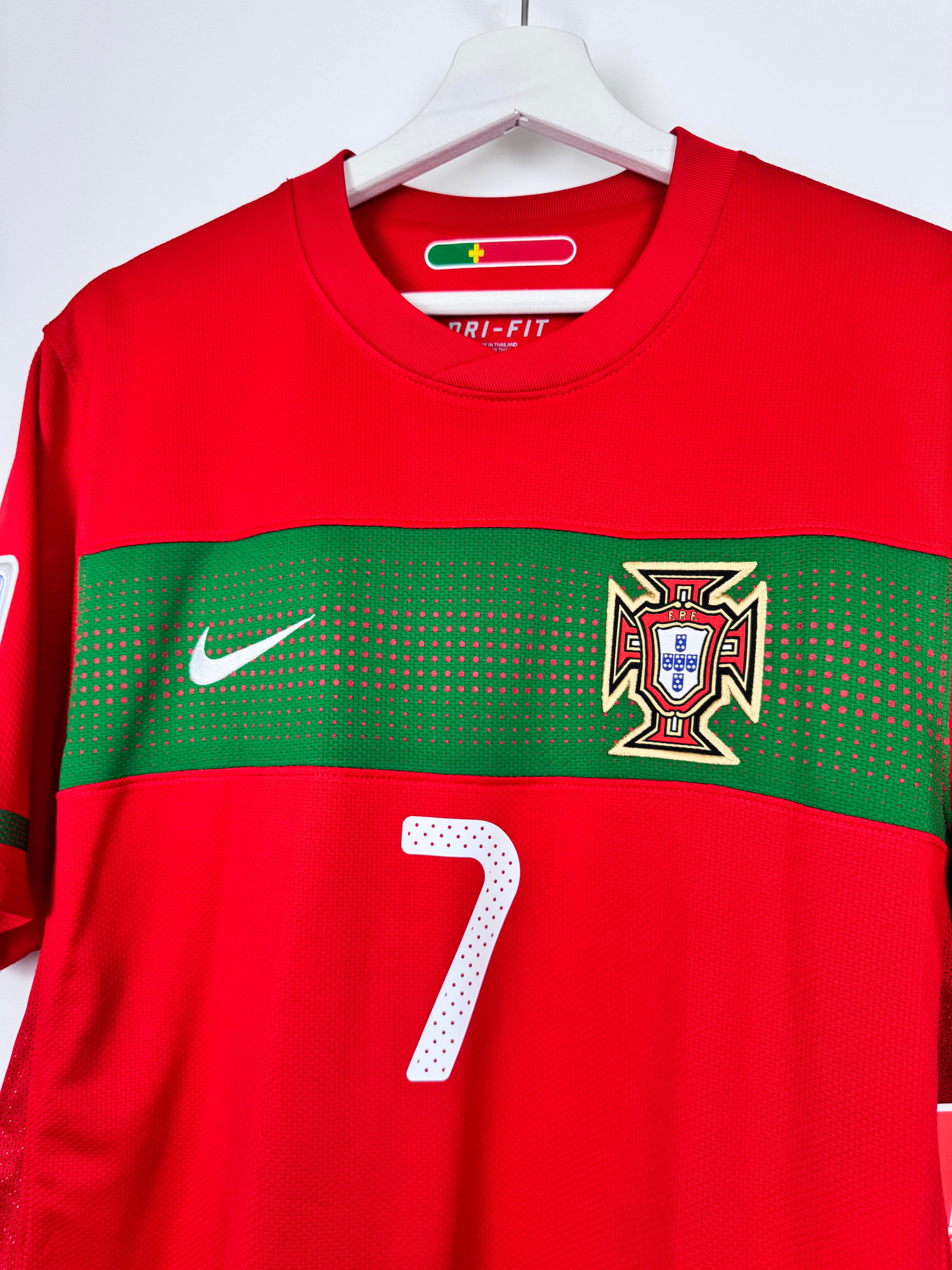 MAILLOT DE FOOTBALL PORTUGAL 2010 DOMICILE - CRISTIANO RONALDO #7 (M)