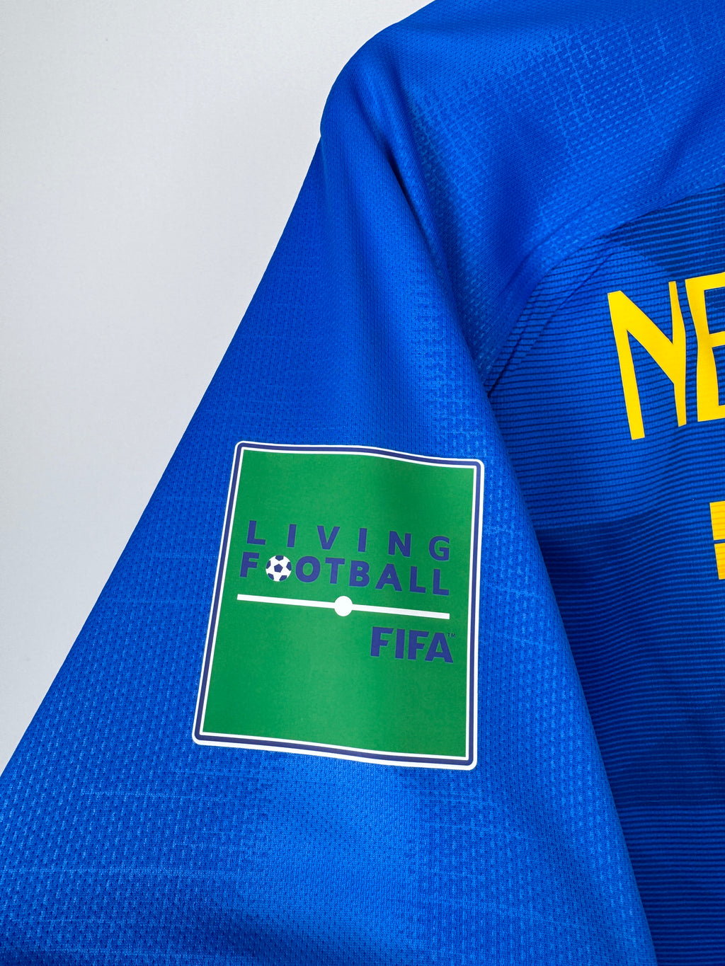 MAILLOT DE FOOTBALL BRÉSIL 2018 EXTÉRIEUR - NEYMAR JR #10 (M)
