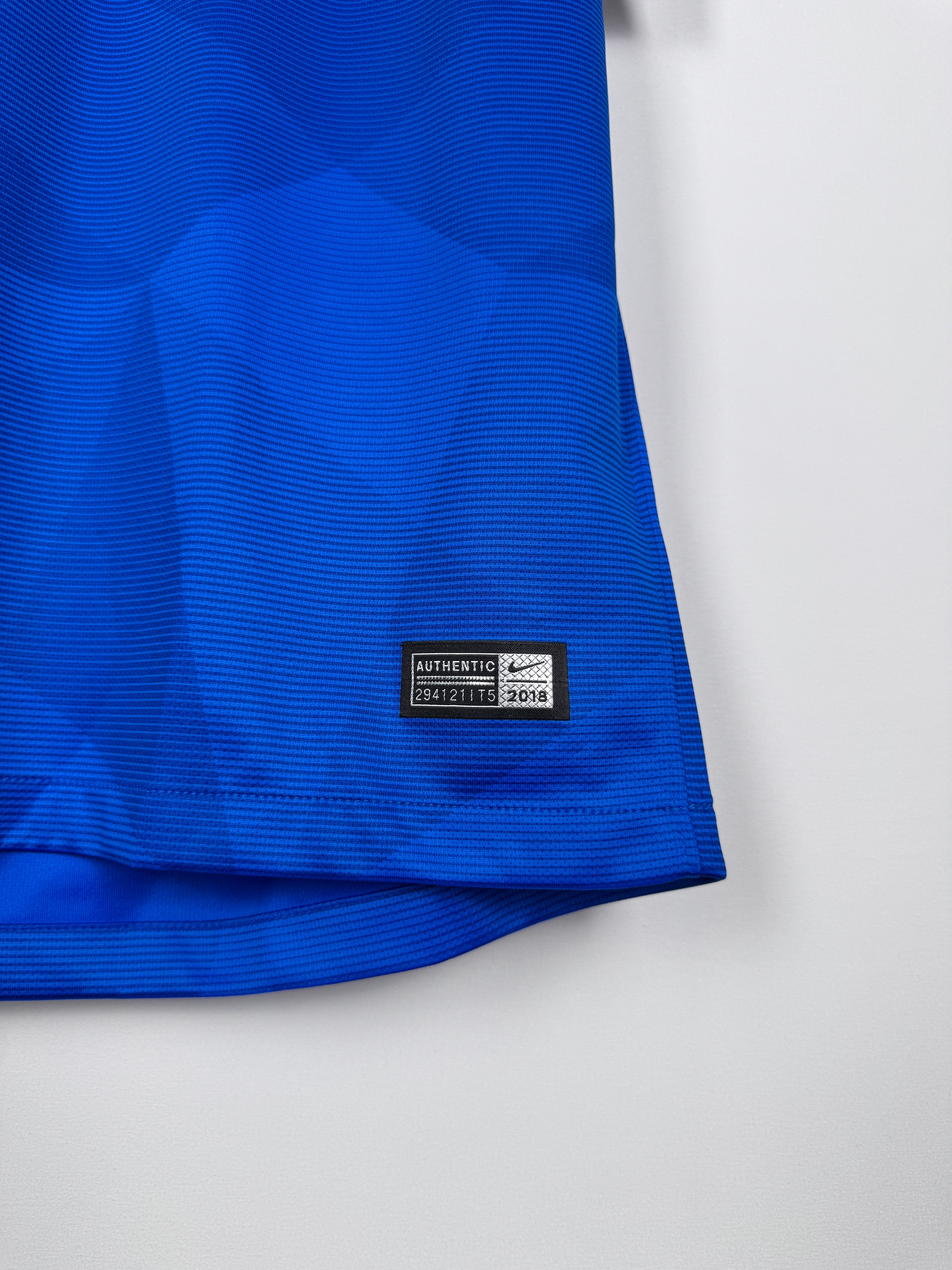 MAILLOT DE FOOTBALL BRÉSIL 2018 EXTÉRIEUR - NEYMAR JR #10 (M)