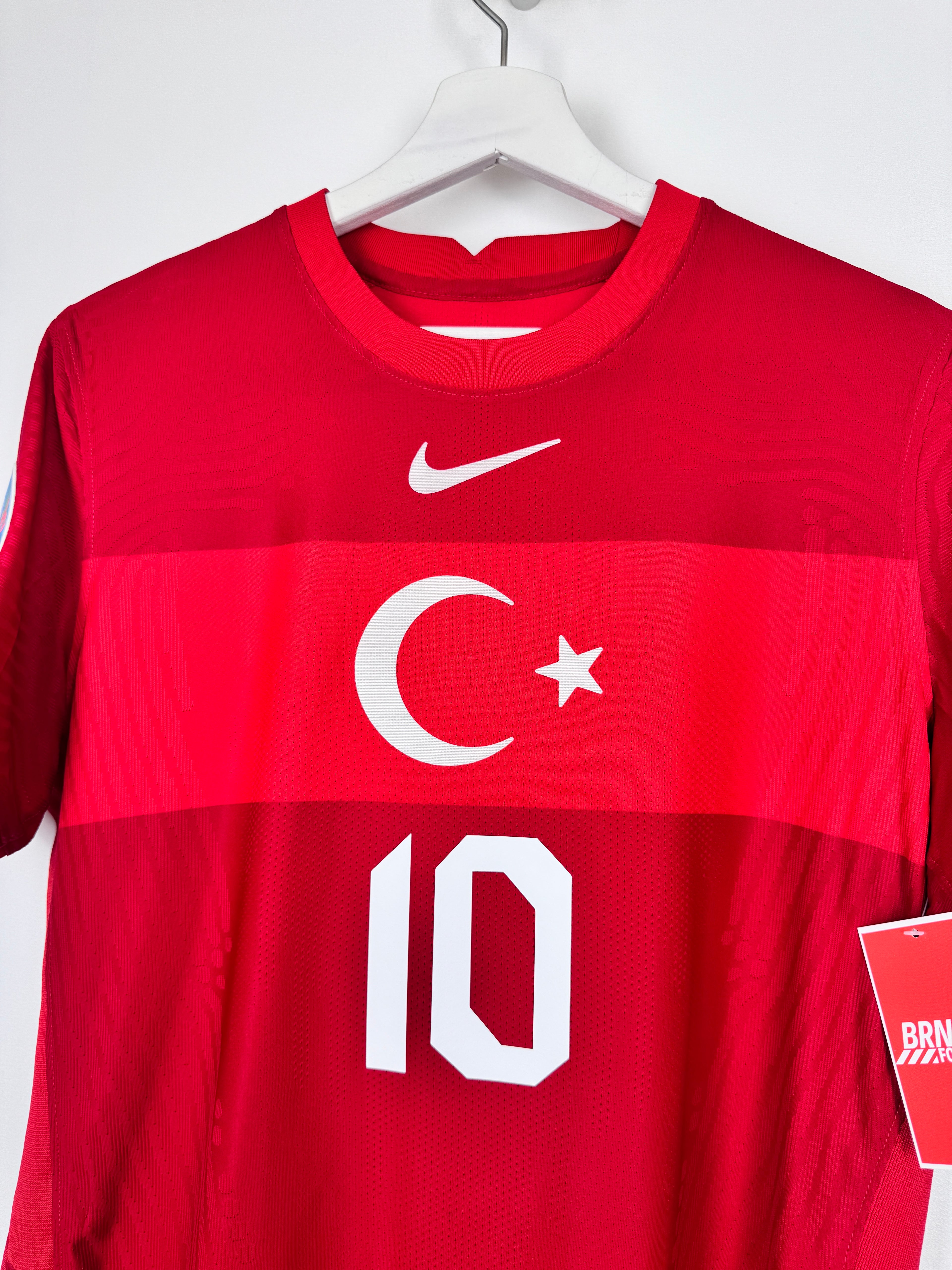 MAILLOT DE FOOTBALL TURQUIE 2021 DOMICILE PRO PLAYER - CALHANOGLU #10 (M)