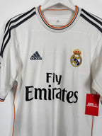 REAL MADRID 2013/2014 HOME FOOTBALL SHIRT - RONALDO #7 (S)