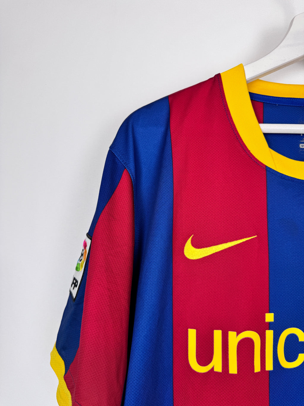 MAILLOT DE FOOTBALL BARCELONE 2010/2011 DOMICILE - LEO MESSI #10 (L)
