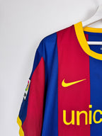 MAILLOT DE FOOTBALL BARCELONE 2010/2011 DOMICILE - LEO MESSI #10 (L)