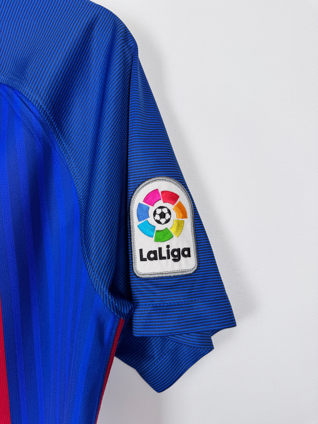 MAILLOT DE FOOTBALL BARCELONE 2016/2017 DOMICILE - LEO MESSI #10 (S)