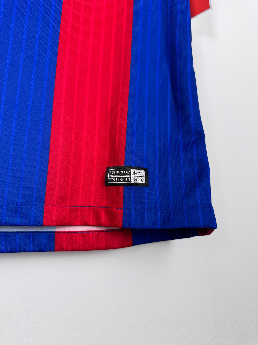 MAILLOT DE FOOTBALL BARCELONE 2016/2017 DOMICILE - LEO MESSI #10 (S)