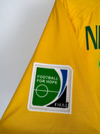 MAILLOT DE FOOTBALL BRÉSIL 2014 DOMICILE - NEYMAR JR #10 (S)
