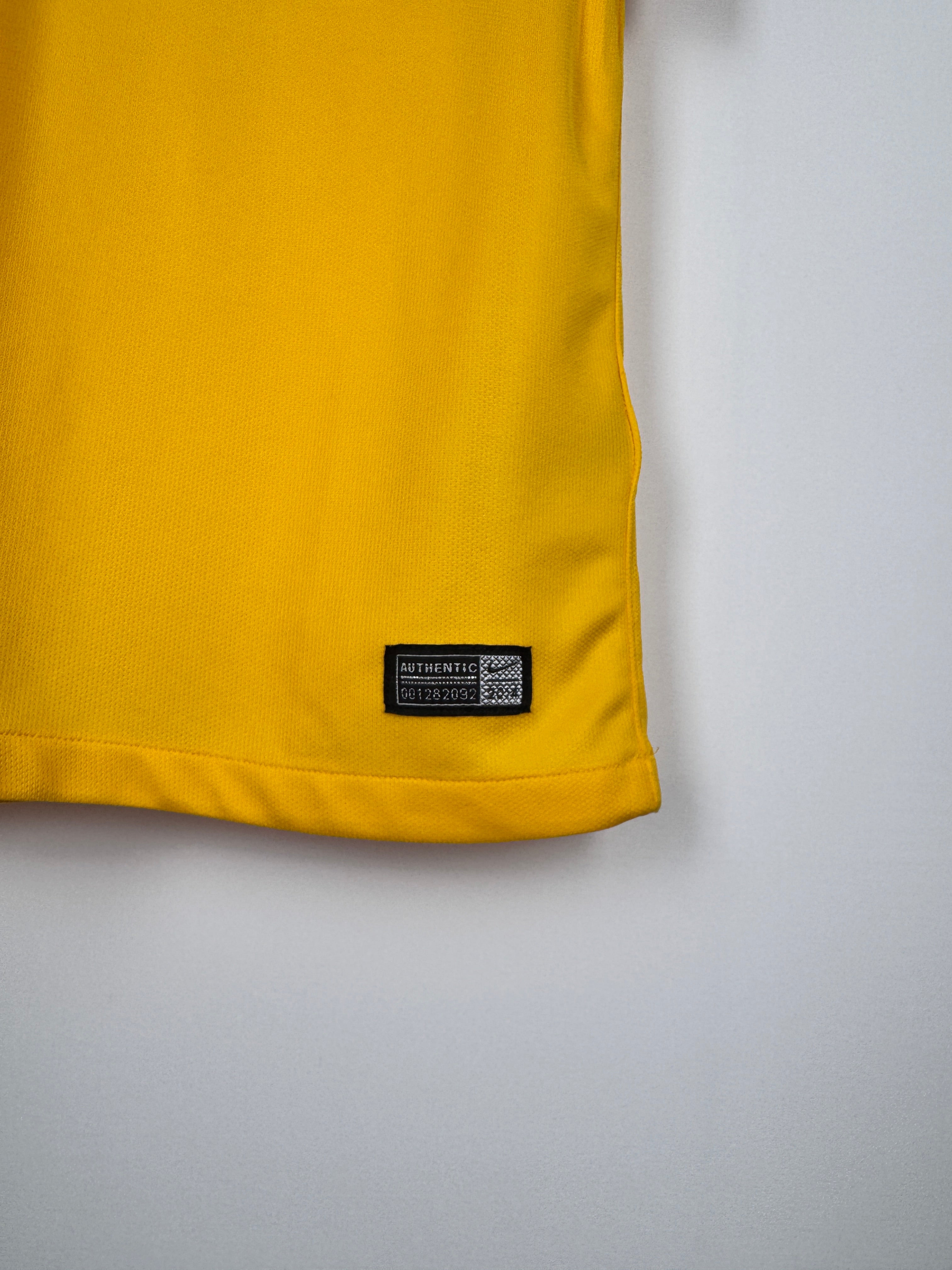 MAILLOT DE FOOTBALL BRÉSIL 2014 DOMICILE - NEYMAR JR #10 (S)