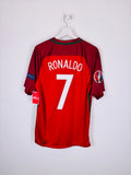 MAILLOT DE FOOTBALL PORTUGAL 2016 DOMICILE - CRISTIANO RONALDO #7 (L)