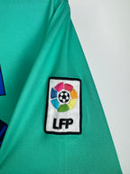 BARCELONA 2010/2011 AWAY FOOTBALL SHIRT - MESSI #10 (S)