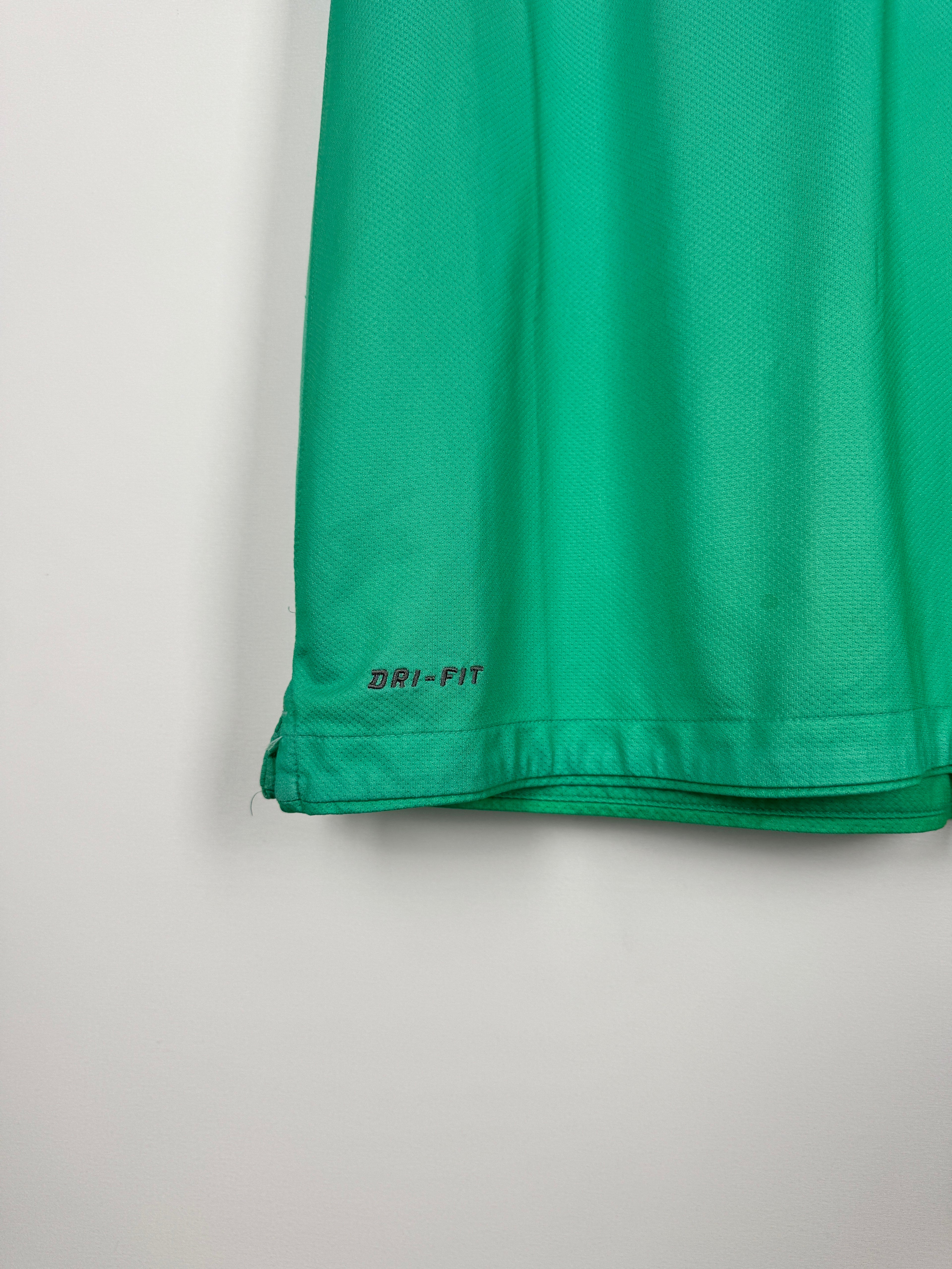 BARCELONA 2010/2011 AWAY FOOTBALL SHIRT - MESSI #10 (S)