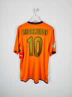 FOOTBALL JERSEY BARCELONA 2006/2008 AWAY - RONALDINHO #10 (L)