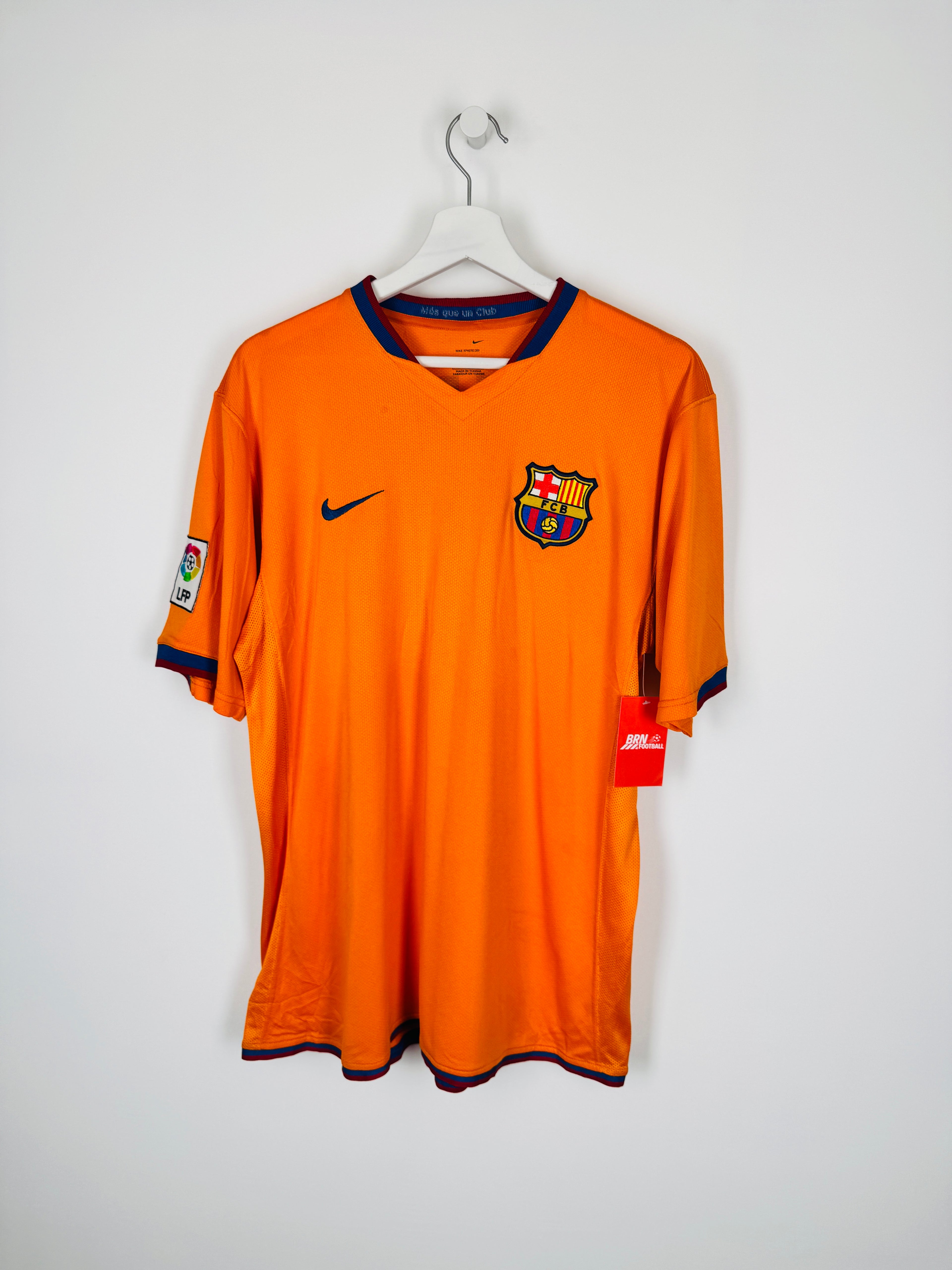 FOOTBALL JERSEY BARCELONA 2006/2008 AWAY - RONALDINHO #10 (L)