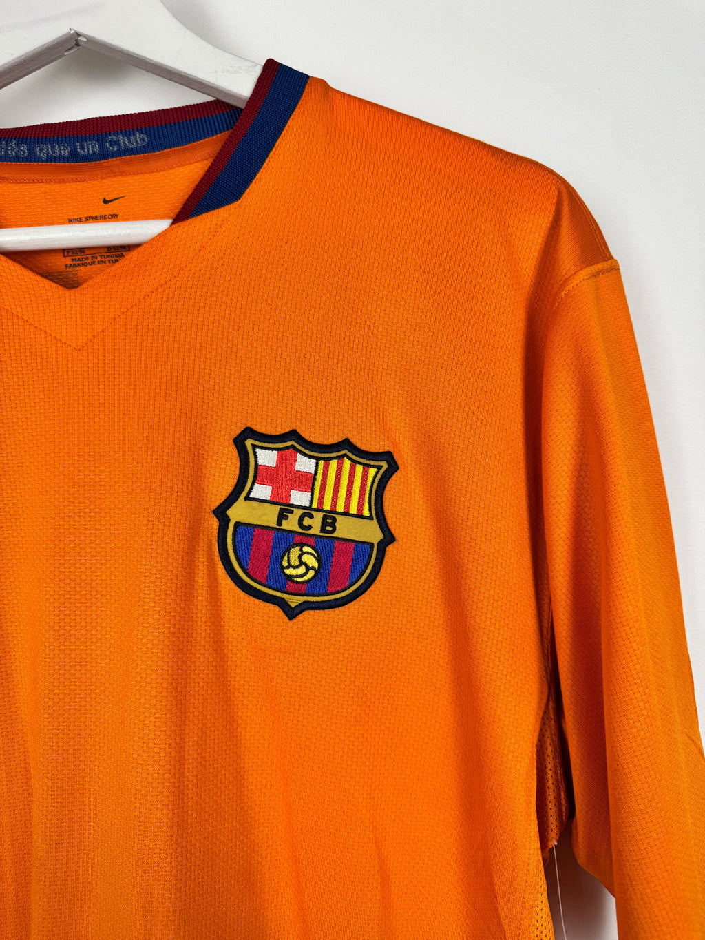 FOOTBALL JERSEY BARCELONA 2006/2008 AWAY - RONALDINHO #10 (L)