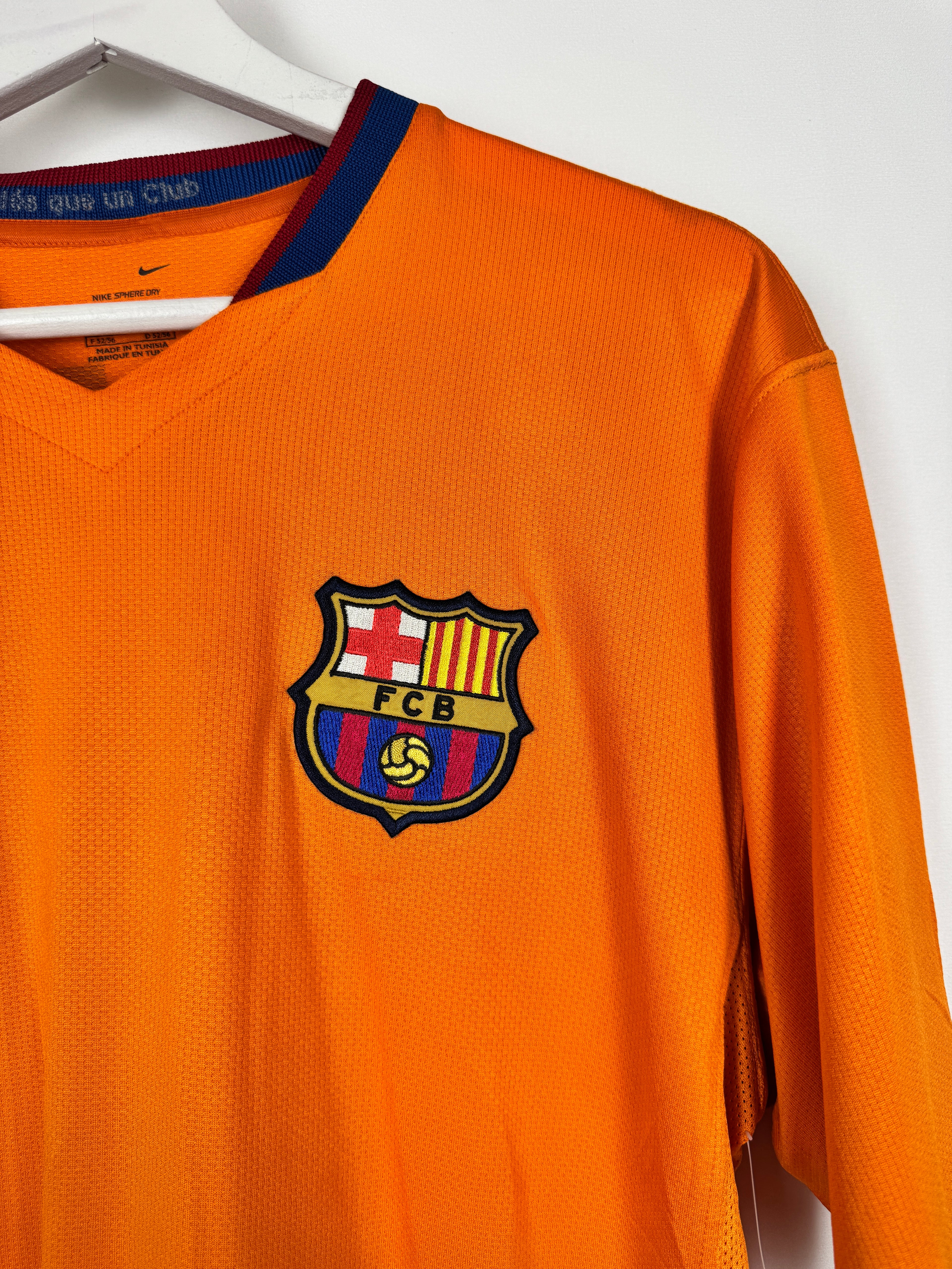 FOOTBALL JERSEY BARCELONA 2006/2008 AWAY - RONALDINHO #10 (L)