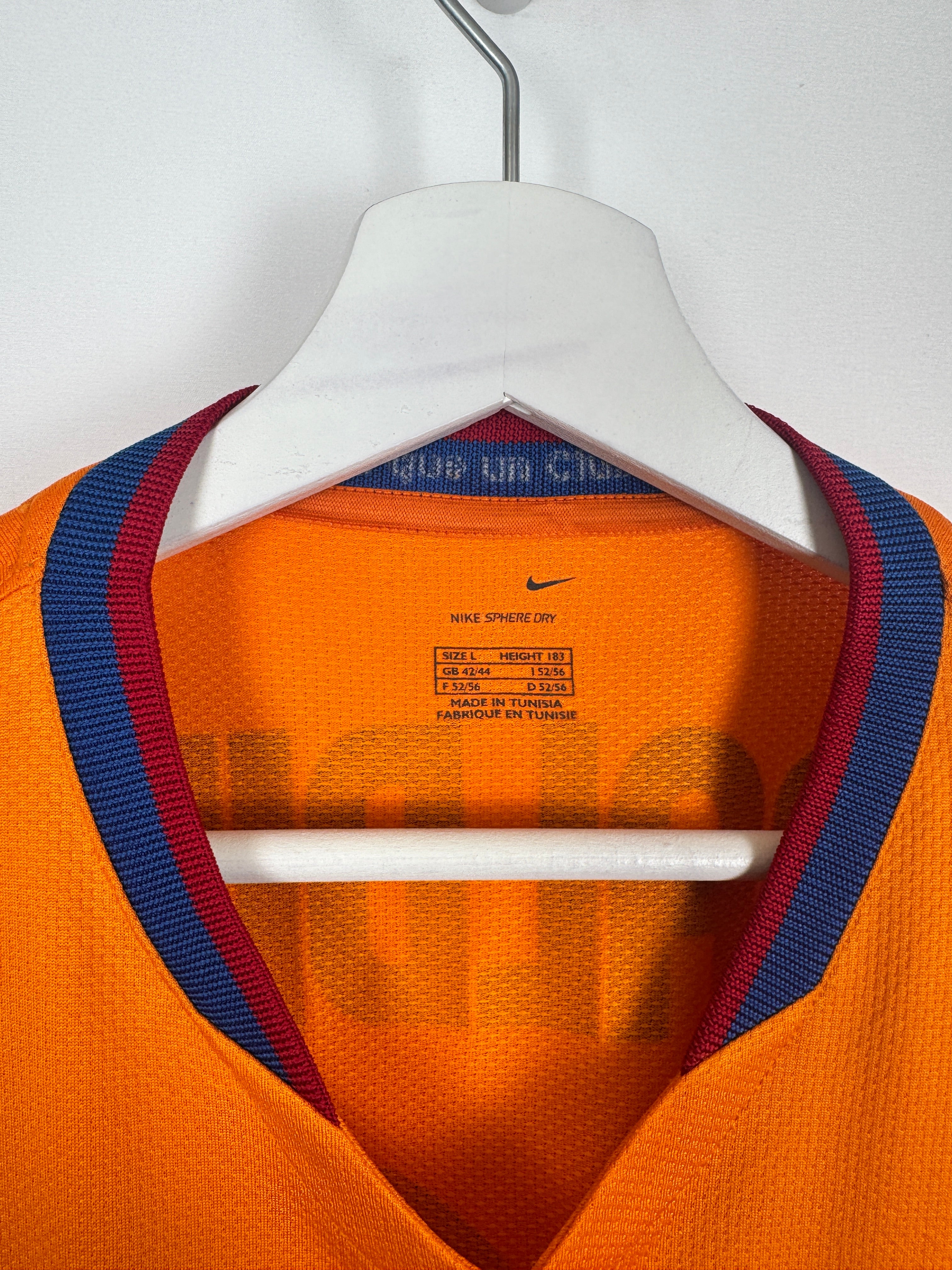 FOOTBALL JERSEY BARCELONA 2006/2008 AWAY - RONALDINHO #10 (L)