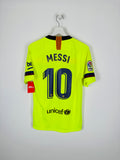 BARCELONA 2018/2019 AWAY FOOTBALL SHIRT - MESSI #10 (S)