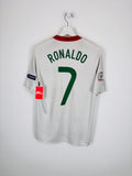 MAILLOT DE FOOTBALL PORTUGAL 2008 EXTÉRIEUR - CRISTIANO RONALDO #7 (S)